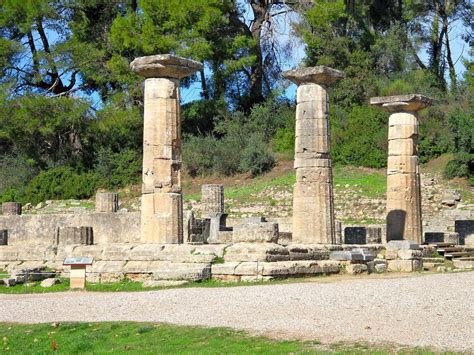 hermes temple in olympia.